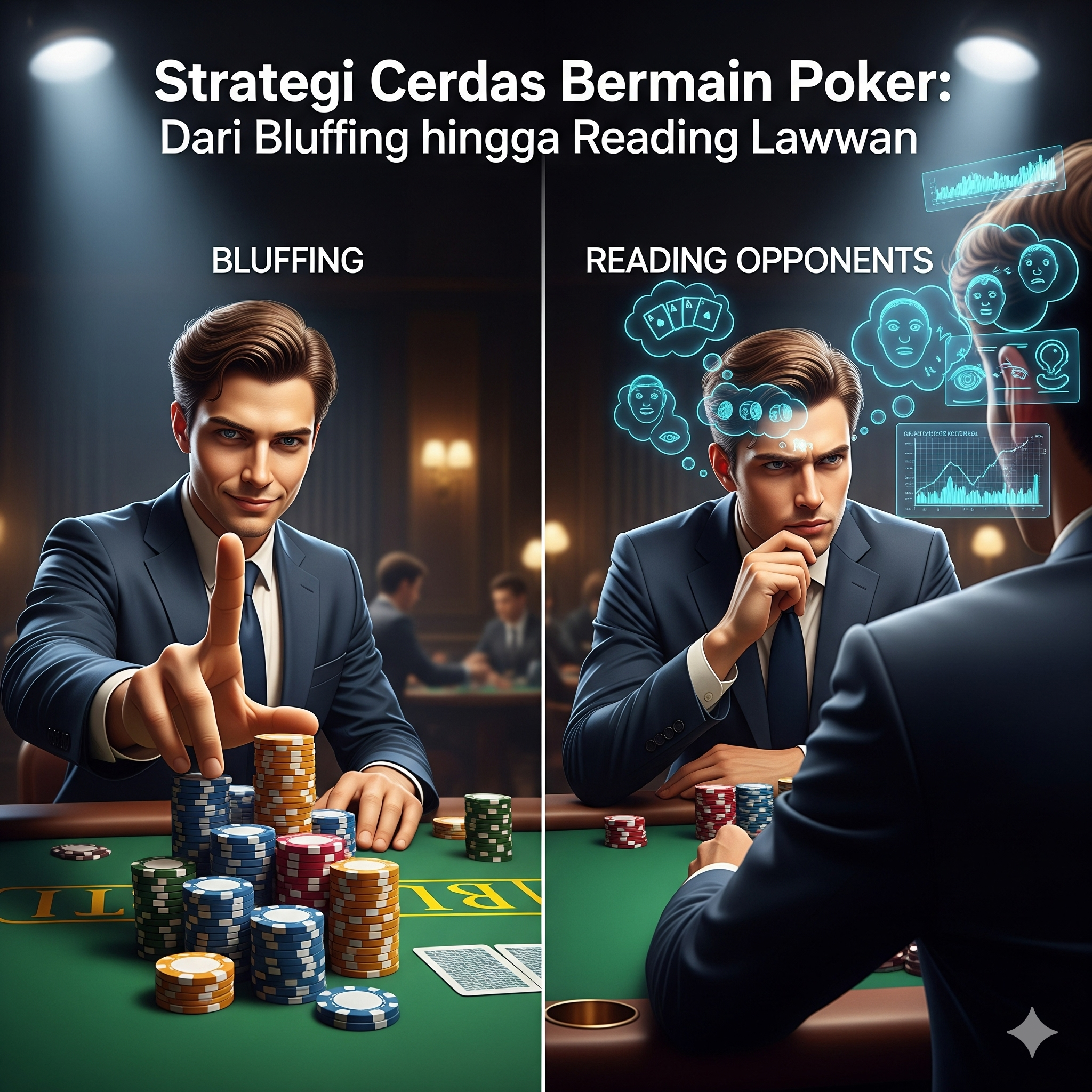 Strategi Cerdas Bermain Poker: Dari Bluffing hingga Reading Lawan